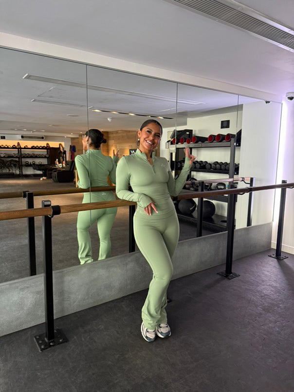 Dollar Green Bavino Half Zip Top