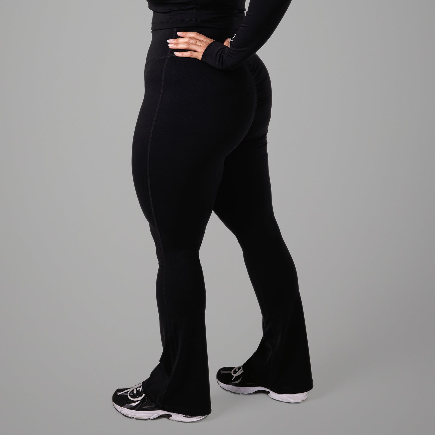 High Waisted Bumlift Flare Leggings