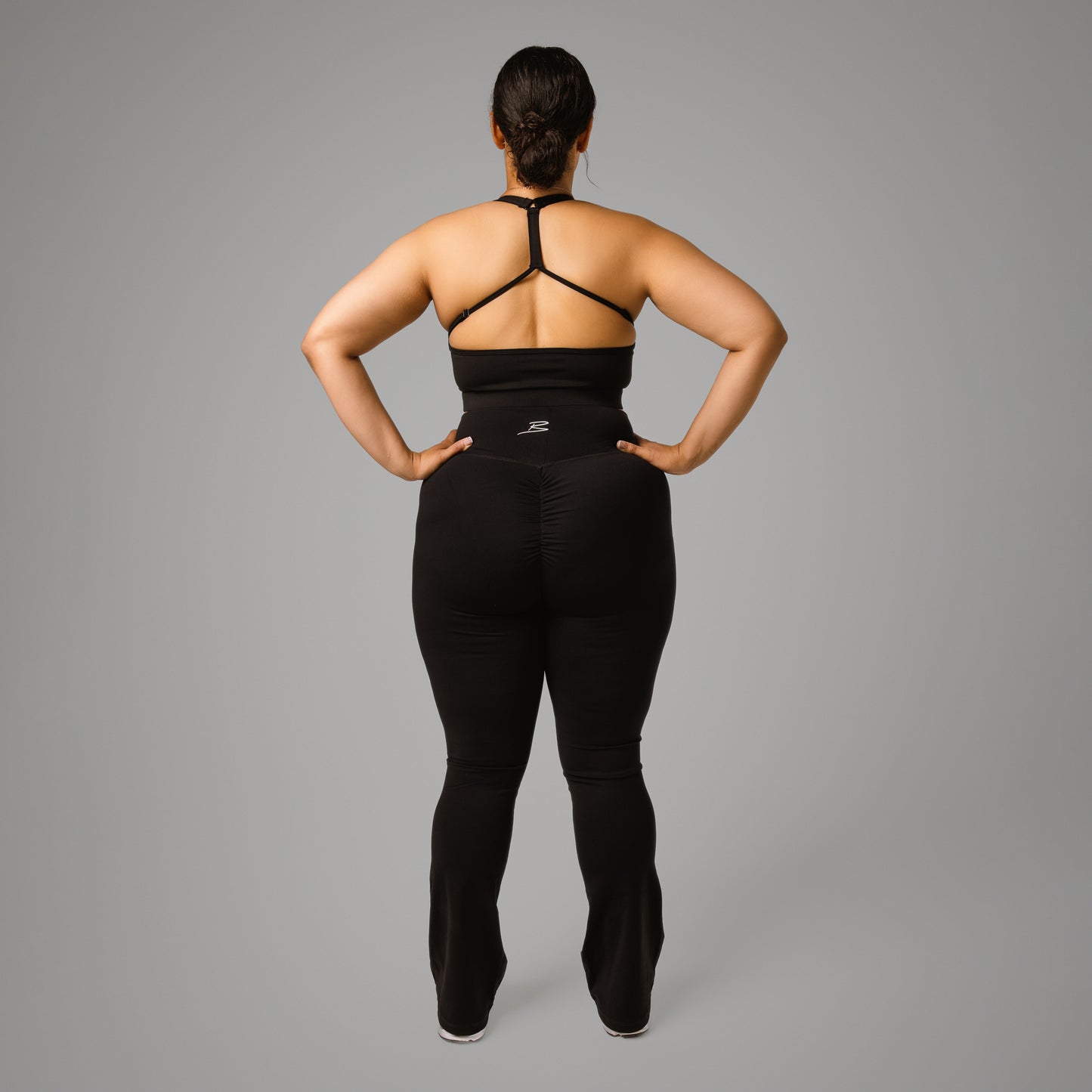 High Waisted Bumlift Flare Leggings